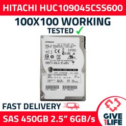HITACHI HUC109045CSS600 450GB HDD 2.5" SAS-2 6GB/S 10K 64MB