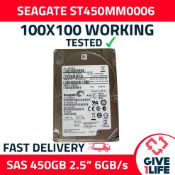 SEAGATE ST450MM0006 450GB HDD 2.5" SAS-2 6GB/S 10K 64MB CACHÉ - ESPECIAL PARA SERVIDORES
ENVIO RAPIDO, FACTURA, VENDEDOR PROFESIONAL