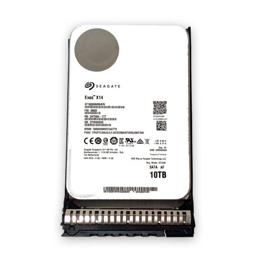 SEAGATE ST10000NM0478 10TB HDD 3.5" SATA-3 6GB/S 7.200 RPM 256MB CACHÉ + CADDY INCLUIDO - ESPECIAL PARA SERVIDORES HP / DELL / IBM
ENVIO RAPIDO, FACTURA DISPONIBLE, VENDEDOR PROFESIONAL