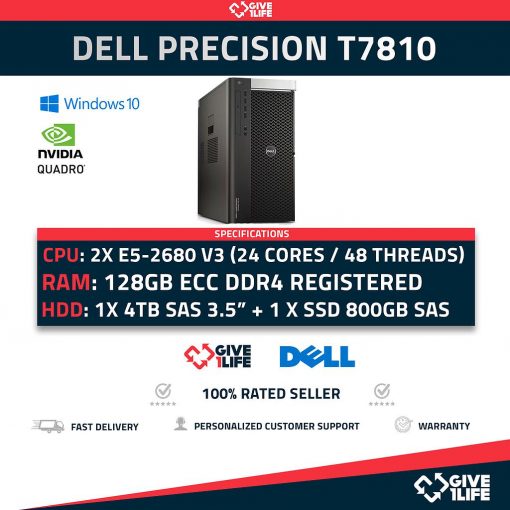 Workstation de Gama Empresarial de Alto Rendimiento, Doble CPU de 12 Cores por Socket alcanzando un Total de 24 Núcleos 48 Hilos, 128GB ECC DDR4, Disco HDD de 4TB para Datos y un SSD de 800GB para Sistema, Ambos SAS!
ENVIO RAPIDO, FACTURA, VENDEDOR PROFESIONAL