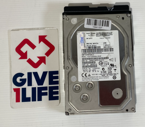 HITACHI HUS723030ALS640 HDD 3TB SAS-2 6GB/S 7.2K RPM 64MB CACHE + CADDY 00D0827
ENVIO RAPIDO, FACTURA, VENDEDOR PROFESIONAL