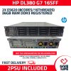 HP Proliant DL380 G7 8SFF + 2x X5650 (12Cores/24Threads) + 36GB RAM + 4x600GB + 4 Caddy ENVIO RAPIDO, FACTURA, VENDEDOR PROFESIONAL