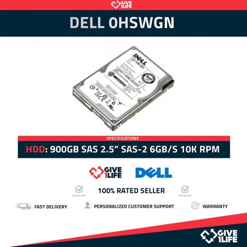 DELL 0HSWGN HDD 2.5" 900GB SAS-2 6GB/s 10K RPM
ENVIO RAPIDO, FACTURA, VENDEDOR PROFESIONAL