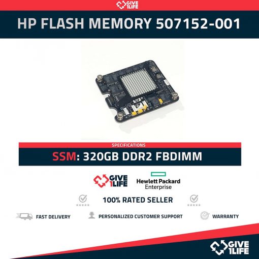 HP FLASH MEMORY DDR2 FBDIMM 320GB 507152-001
ENVIO RAPIDO, FACTURA, VENDEDOR PROFESIONAL