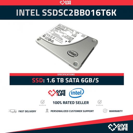 Disco SSD SATA, 2.5" 6 GB/s Capacidad 1.6TB
ENVIO RAPIDO, FACTURA, VENDEDOR PROFESIONAL