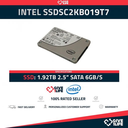 SSD INTEL SATA 6GB/s 1.92TB 2.5"
ENVIO RAPIDO, FACTURA, VENDEDOR PROFESIONAL