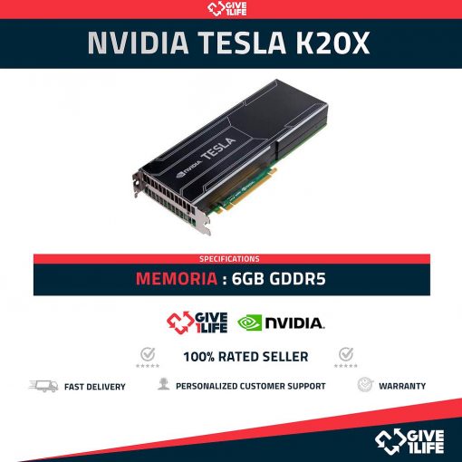 NVIDIA TESLA K20x 90Y2351-6GB GDDR5 PCIe x16 TARJETA GRAFICA - SERVIDOR
SERVIDOR, ENVÍO RÁPIDO, FACTURA, BOLSA ANTIESTÁTICA, VENDEDOR PROFESIONAL