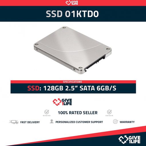 SSD 01KTD0 SSD 128GB 2.5" SATA 6GB/S
ENVIO RAPIDO, FACTURA, VENDEDOR PROFESIONAL