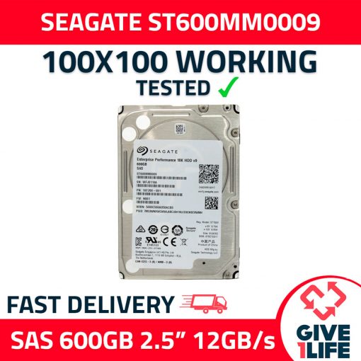 SEAGATE ST600MM0009 600GB HDD 2.5" SAS-3 12GB/S 128MB CACHE - SERVIDORES
ENVIO RAPIDO, FACTURA, VENDEDOR PROFESIONAL