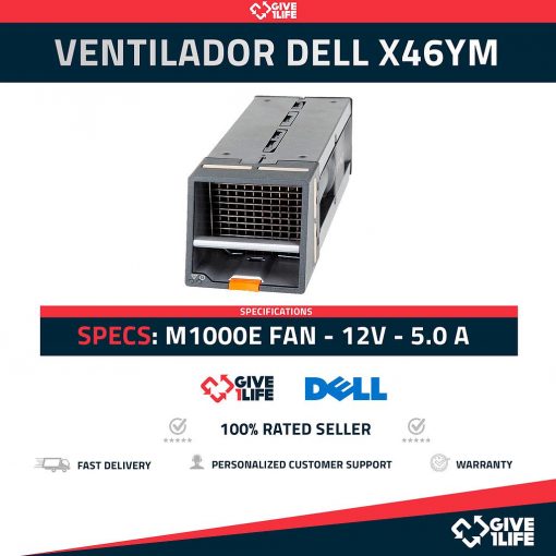 Ventilador DELL X46YM M1000e
ENVIO RAPIDO, FACTURA, VENDEDOR PROFESIONAL