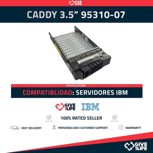 Caddy 3.5" para Equipos IBM, modelo V7000
ENVIO RAPIDO, FACTURA, VENDEDOR PROFESIONAL