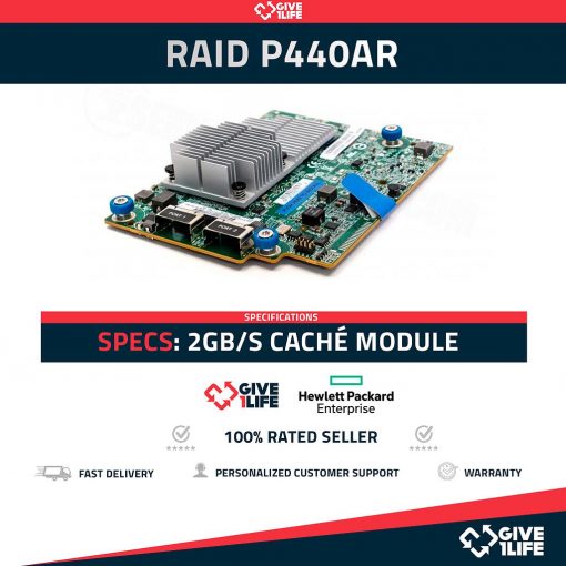 HP P440AR RAID Controller 2GB/s Caché & Batería de Litio Incluida (Configurador Give1Life)
ENVIO RAPIDO, FACTURA, BOLSA ANTIESTÁTICA, VENDEDOR PROFESIONAL