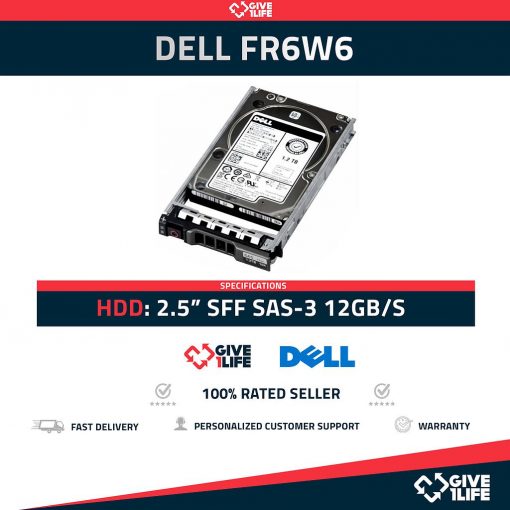 DELL FR6W6 1.2TB HDD 2,5" SAS-3 12GB/S 10K
ENVIO RAPIDO, FACTURA, VENDEDOR PROFESIONAL