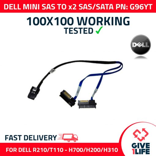 DELL CABLE MINI-SAS A x2 SAS/SATA PARA R210/T110 H700/H200/H310 AND OTHERS, PN: G96YT
ENVIO RAPIDO, FACTURA, VENDEDOR PROFESIONAL