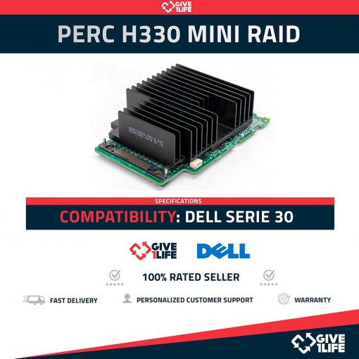 PERC H330 MINI Raid Controller PN: P2R3R SAS 12GB/s ENVIO RAPIDO, FACTURA, BOLSA ANTIESTÁTICA, VENDEDOR PROFESIONAL