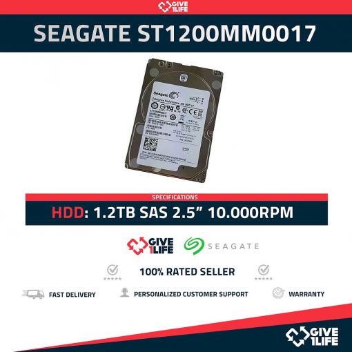 SEAGATE ST1200MM0017 1.2TB HDD 2,5" SAS-2 6GB/S 10K 64MB
ENVIO RAPIDO, FACTURA, VENDEDOR PROFESIONAL