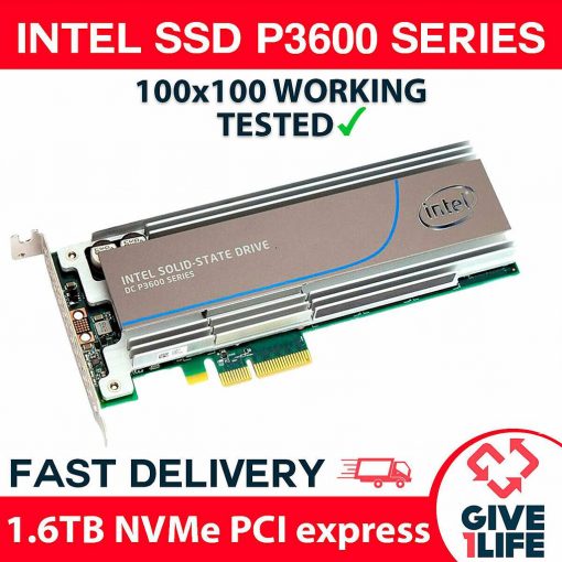 INTEL SSD DC P3605 1.6TB NVMe PCIe 3.0 - SSDPEDME016T4S IFDPC5EA3ORC16.T - ESPECIAL PARA SERVIDORES
ENVIO RAPIDO, FACTURA, VENDEDOR PROFESIONAL