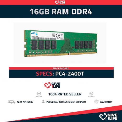 16GB 2Rx8 PC4-2400T DDR4 RAM REGISTRADA - ESPECIAL SERVIDOR
ENVÍO RÁPIDO, FACTURA, BOLSA ANTIESTÁTICA, VENDEDOR PROFESIONAL