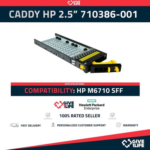 Caddy HP 2.5" 710386-001 SPA M6710 Storage Array SFF