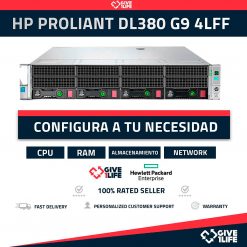 HP DL380P G9 4LFF 2U (4 x 3.5″ Bahías) CONFIGURABLE+