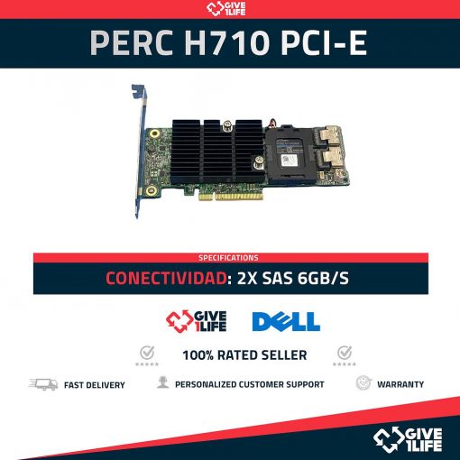 DELL 0VM02C Perc H710 6Gb/s SAS 512MB PCI-E + Bateria
ENVIO RAPIDO, FACTURA, VENDEDOR PROFESIONAL