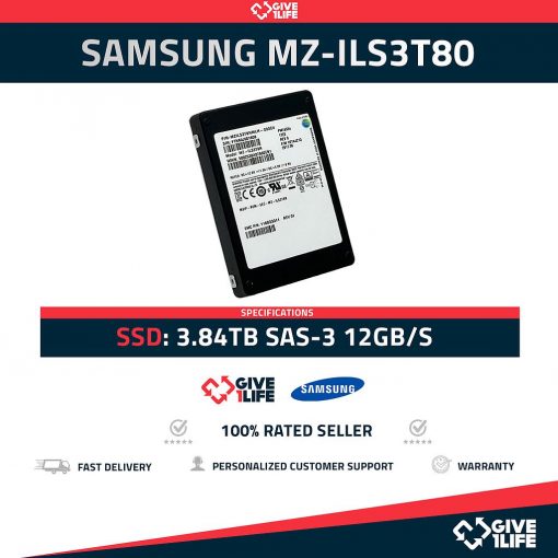 Samsung MZ-ILS3T80 SSD 2.5" 3.84TB SAS-3 12GB/s
ENVIO RAPIDO, FACTURA, VENDEDOR PROFESIONAL