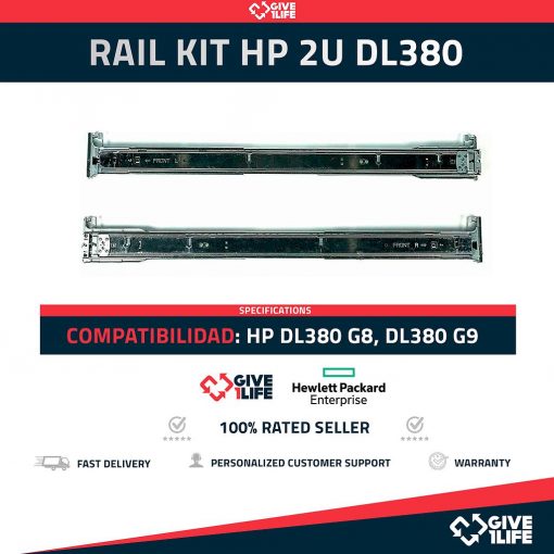 RAIL KIT HP DL380 G8/G9 SFF 720863-B21 737412-001 679365-001 PAR COMPLETO
ENVIO RAPIDO, FACTURA, VENDEDOR PROFESIONAL