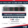 HP Proliant DL380 Gen9 15 LFF (15 x 3.5" Bahías) CONFIGURABLE