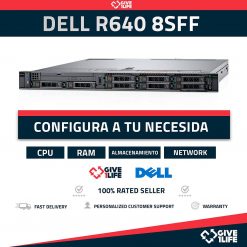 DELL PowerEdge R640 8SFF (8 Bahías de 2.5") Configurable