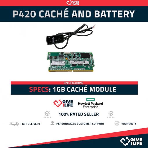 Raid HP P420 Caché Module 1GB + Battery 633542-001
ENVIO RAPIDO, FACTURA, VENDEDOR PROFESIONAL