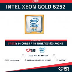 Intel Xeon GOLD 6252 (24 Núcleos / 48 Hilos) @3.7Ghz Turbo Speed