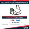 DELL BACKPLANE TRASERO DE 2 BAHIAS PARA R720XD PN: 0JDG3 CON CABLES INCLUIDO-