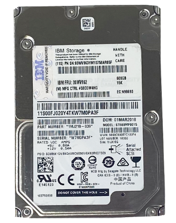 SEAGATE ST600MP0015 600GB HDD 2.5" SAS-3 12GB/S 15K 128MB - Imagen 2
