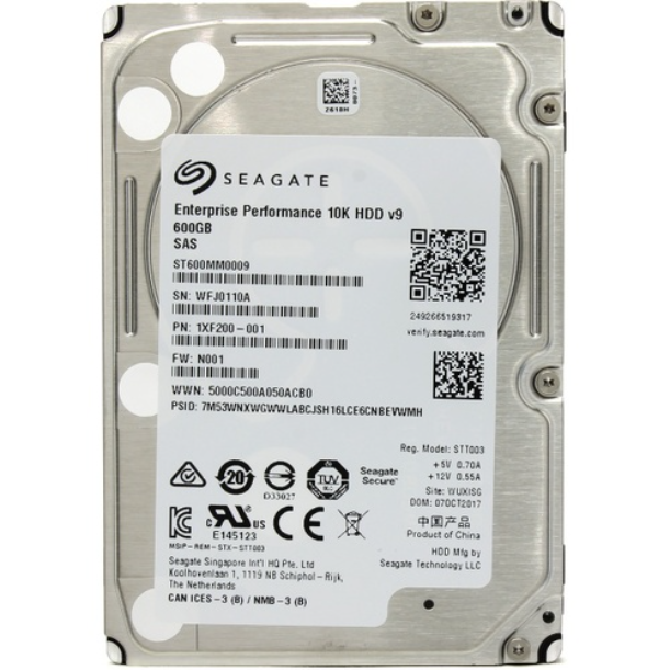 SEAGATE ST600MM0009 600GB HDD 2.5" SAS-3 12GB/S 128MB CACHE - SERVIDORES - Imagen 2