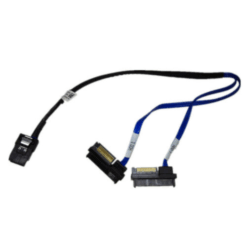 Alternative view of DELL/HP CABLE MINI-SAS A x2 SAS/SATA PARA R210/T110/G9 H700/H200/H310 PN: G96YT