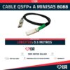 Cable QSFP+ a Mini SAS 8088 Longitud 0.5 Metros