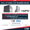 DELL - M1000e Blade Center 32x M420 64x E5-2420 384 Núcleos 768 Hilos 1TB RAM