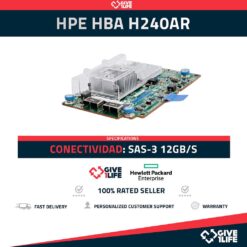 HPE HBA H240AR 12GB/S PCI Express 749997-001