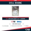 DELL 9X09C MG06ACA800EY 8TB HDD 3.5" SATA 6GB/S 7.200 RPM