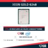 Intel Xeon GOLD 6248 (20 Núcleos / 40 Hilos) @3.90Ghz Turbo Speed