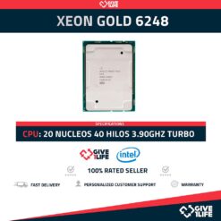 Intel Xeon GOLD 6248 (20 Núcleos / 40 Hilos) @3.90Ghz Turbo Speed
