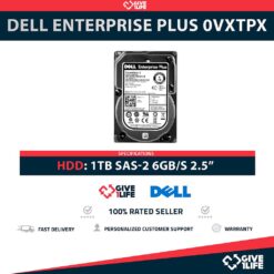 DELL 0VXTPX 1TB HDD 2.5" SAS-2 6GB/S 7.2K 64MB