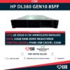 HP Proliant DL380 Gen10 8SFF +2SFF 2x Gold 6138 (40 Núcleos 80 Hilos) 32GB RAM P408i-a SR + E208i-a SR 2 PSU