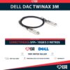 Cable DAC Twinax SFP+ 10GB/s DELL, Longitud 3M