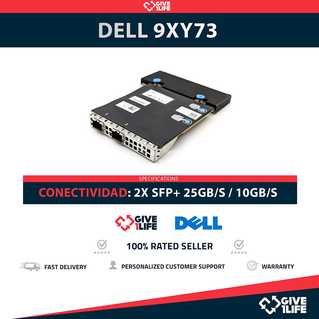 DELL Tarjeta de Red Daughter 9XY73 2x Puertos SFP+ 10GB/s / 25GB/s