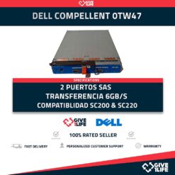 DELL COMPELLENT SC2 DOBLE PUERTO 6GB/s SAS ENCLOSURE MODULE - 0TW47