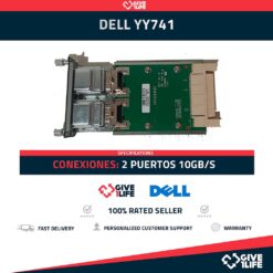 DELL MODULO DE APILAMIENTO DOBLE PUERTO CX4 10GB/s - YY741 - SWITCH
