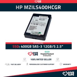 HP MZILS400HCGR 400GB SSD SAS 2.5" 12GB/S - PARA SERVIDORES