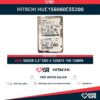 HITACHI HUC156060CSS200 600GB HDD 2.5" SAS-3 12GB/S 15K 128MB