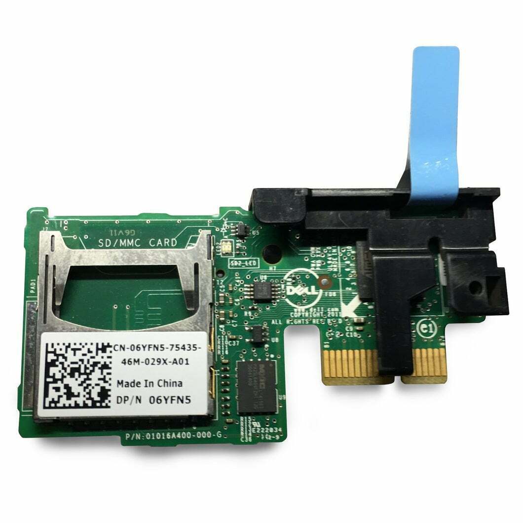 DELL T620 R620 R720 LECTOR DE TARJETAS SD DOBLE MODULO 06YFN5 6YFN5 TESTEADO - Imagen 2